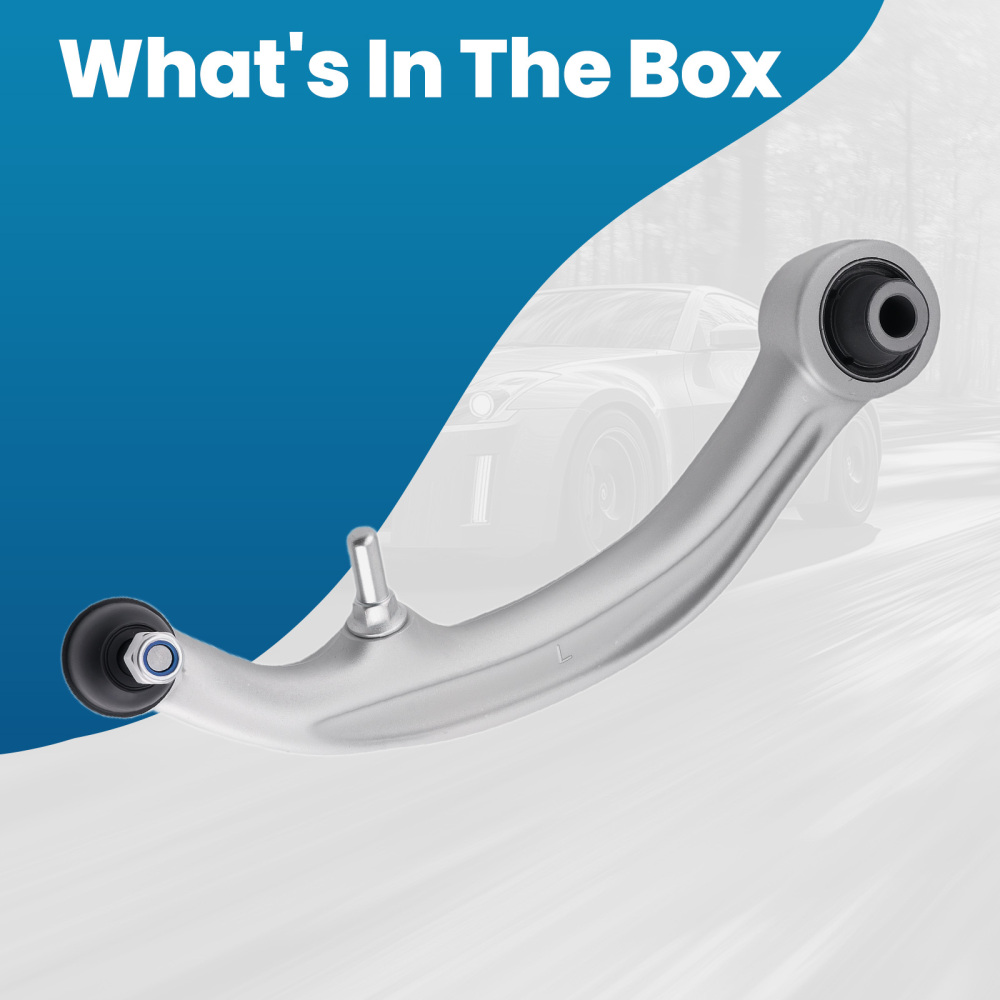 Front Lower Rearward Right Control Arm + Ball Joint compatible for Infiniti G35 2003-2007