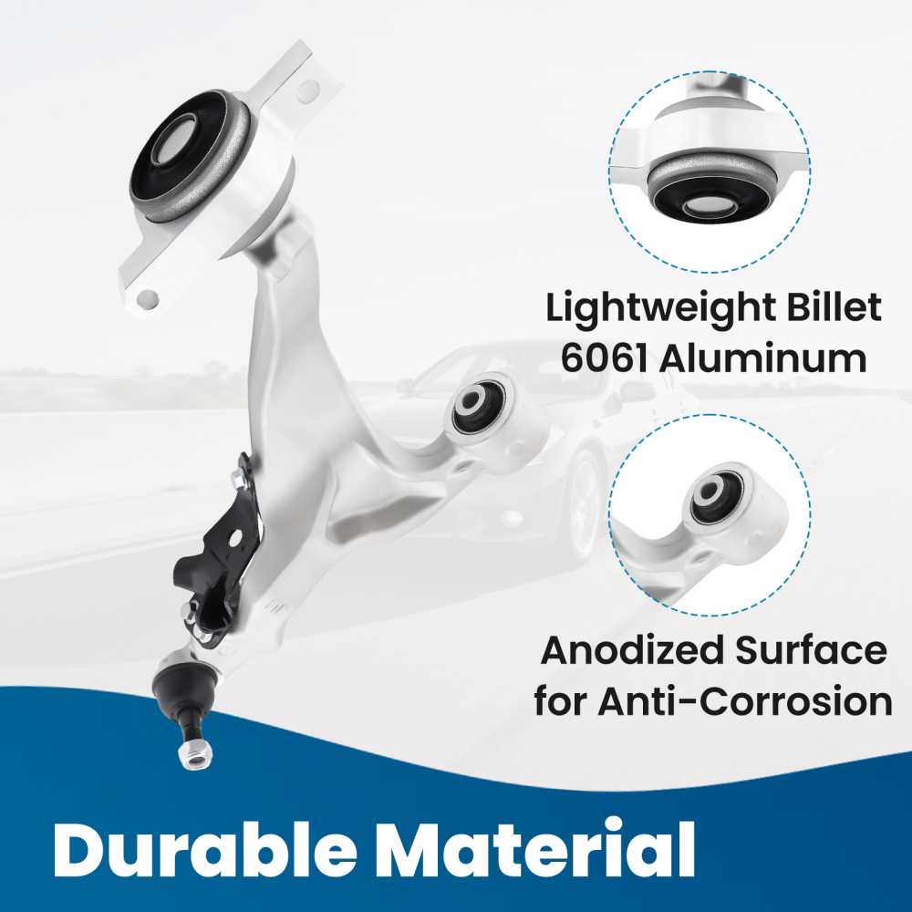 Driver Side Front Lower Control Arm compatible for INFINITI G25/G35/G37/Q40 RWD 2WD K621597