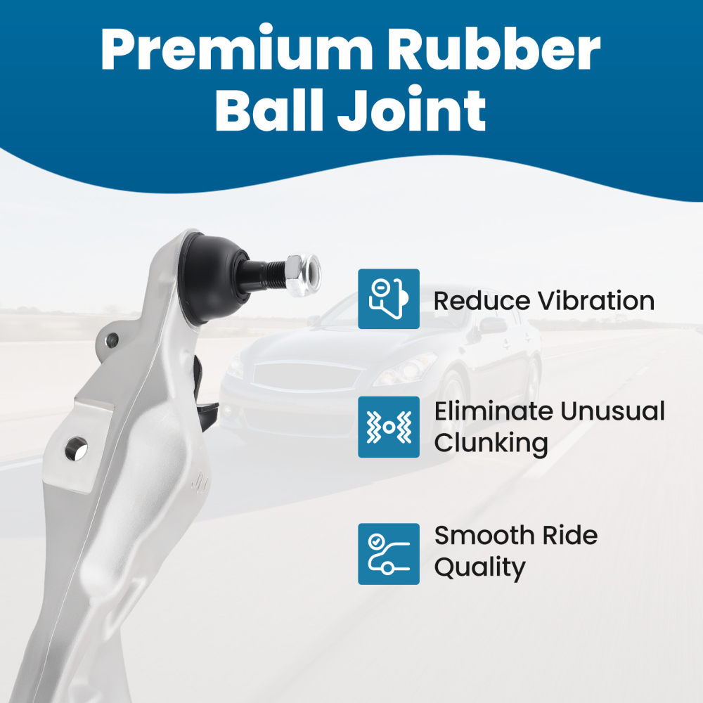 Driver Side Front Lower Control Arm compatible for INFINITI G25/G35/G37/Q40 RWD 2WD K621597