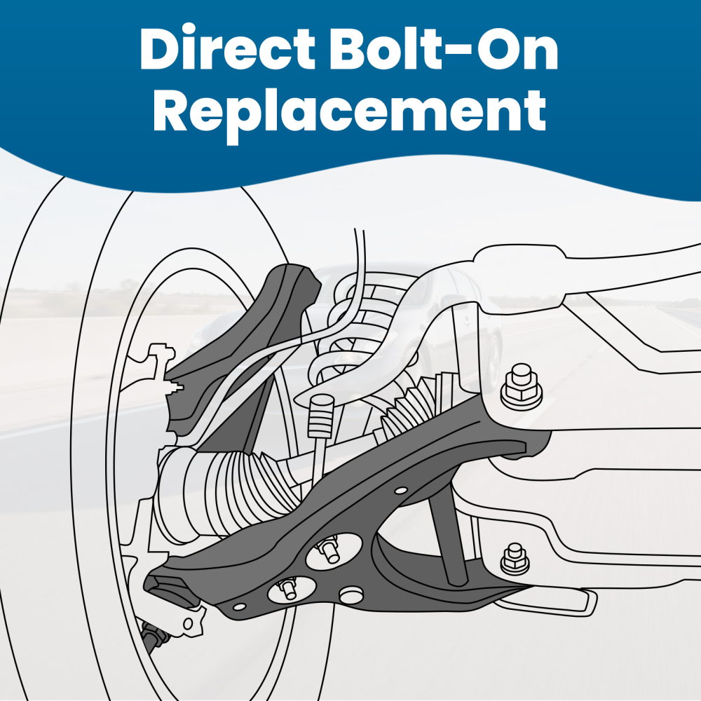 Driver Side Front Lower Control Arm compatible for INFINITI G25/G35/G37/Q40 RWD 2WD K621597