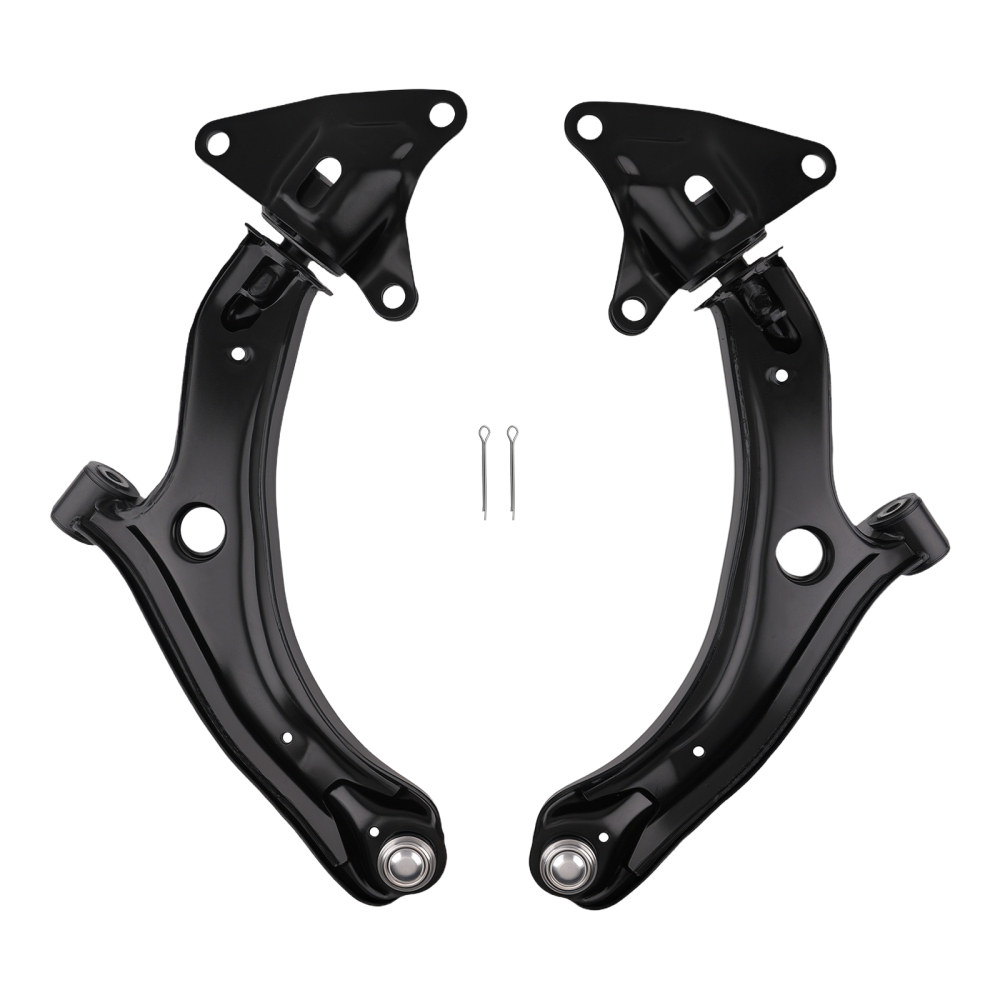 Front Lower Control Arms w/Ball Joints for 2009-2013 compatible for Honda Fit 2010-2011 Insight