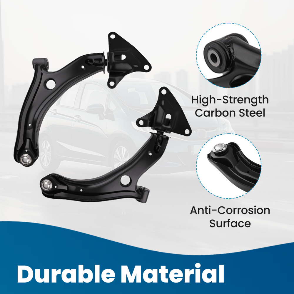 Front Lower Control Arms w/Ball Joints for 2009-2013 compatible for Honda Fit 2010-2011 Insight