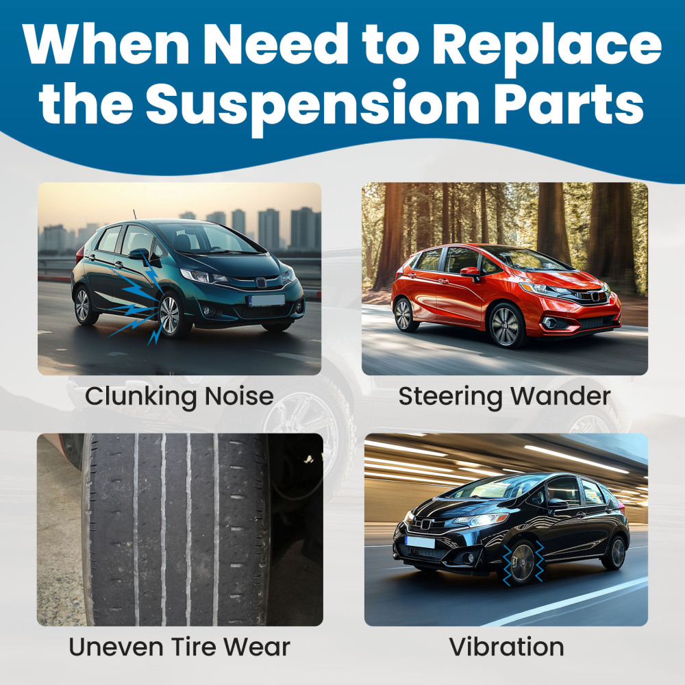 Front Lower Control Arms w/Ball Joints for 2009-2013 compatible for Honda Fit 2010-2011 Insight