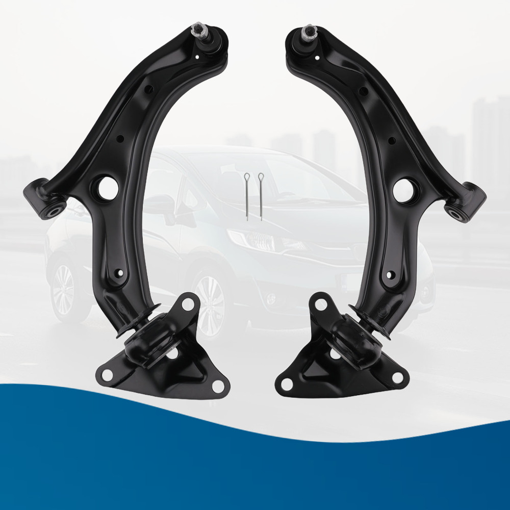 Front Lower Control Arms w/Ball Joints for 2009-2013 compatible for Honda Fit 2010-2011 Insight