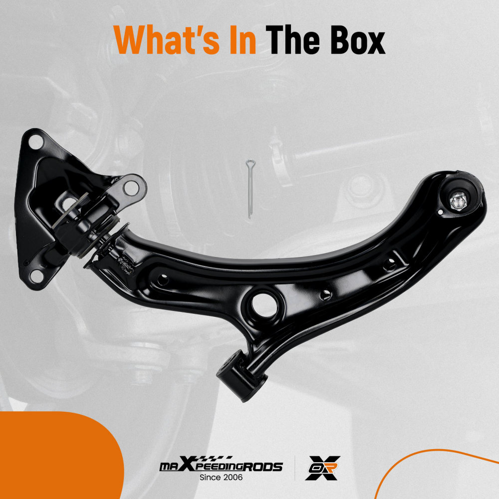 Front Left Lower Control Arm w/Ball Joint compatible for Honda Insight Fit 2009 2010 - 2014