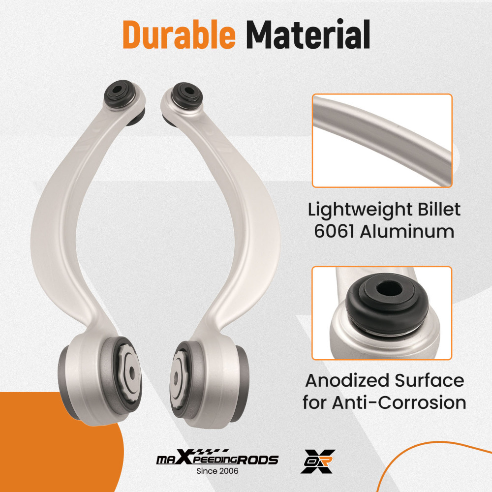 2X FRONT SUSPENSION LOWER WISHBONE TRACK CONTROL ARMS compatible for JAGUAR S-TYPE XF XJ XK