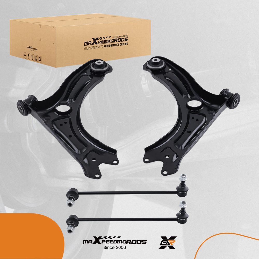 Front Lower Control Arm Assembly compatible for Volkswagen Jetta 2011-2018 K621949 K621950