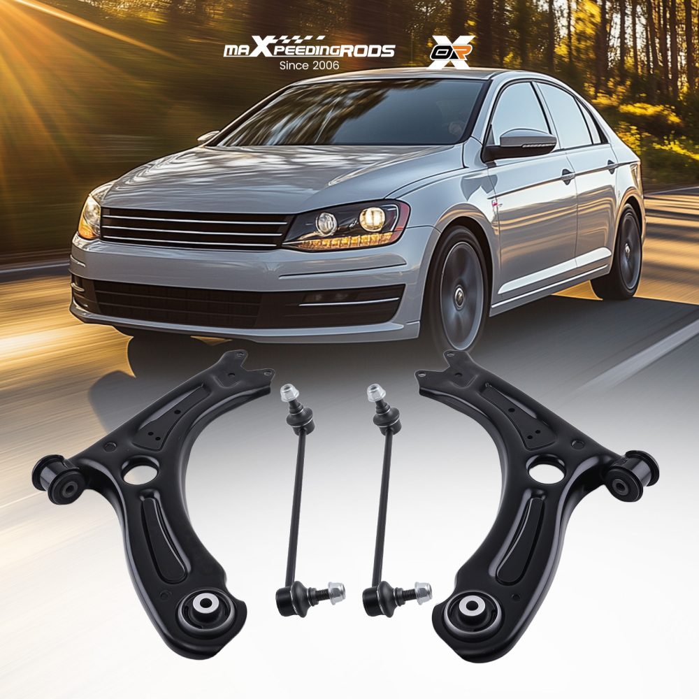 Front Lower Control Arm Assembly compatible for Volkswagen Jetta 2011-2018 K621949 K621950