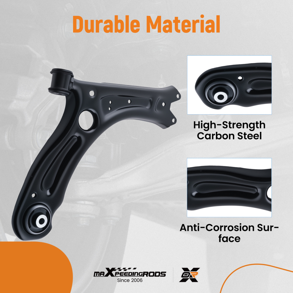 Front Right Lower Control Arm Assembly compatible for VW Jetta 2011-2018 K621950