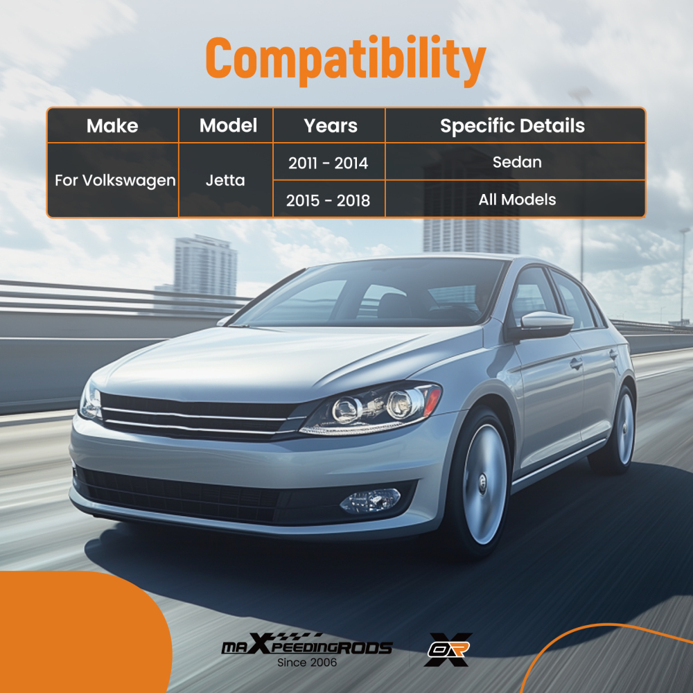 Front Right Lower Control Arm Assembly compatible for VW Jetta 2011-2018 K621950