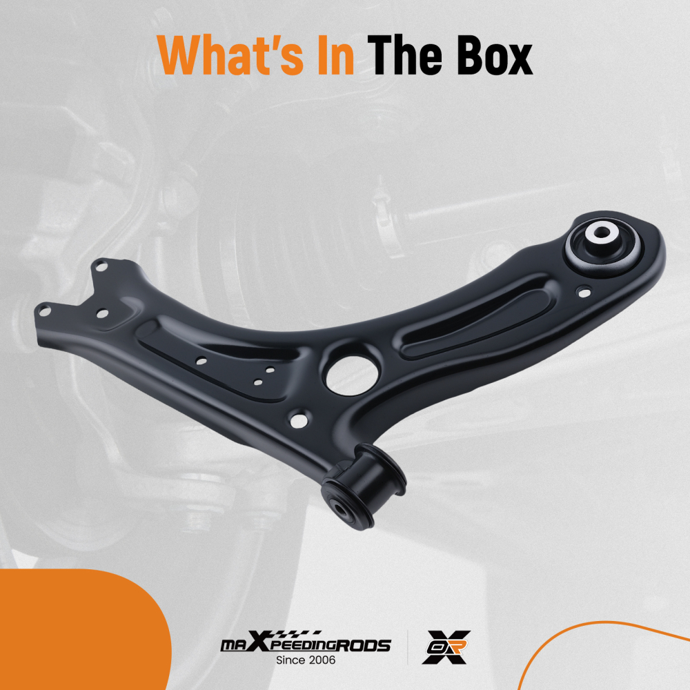 Front Right Lower Control Arm Assembly compatible for VW Jetta 2011-2018 K621950