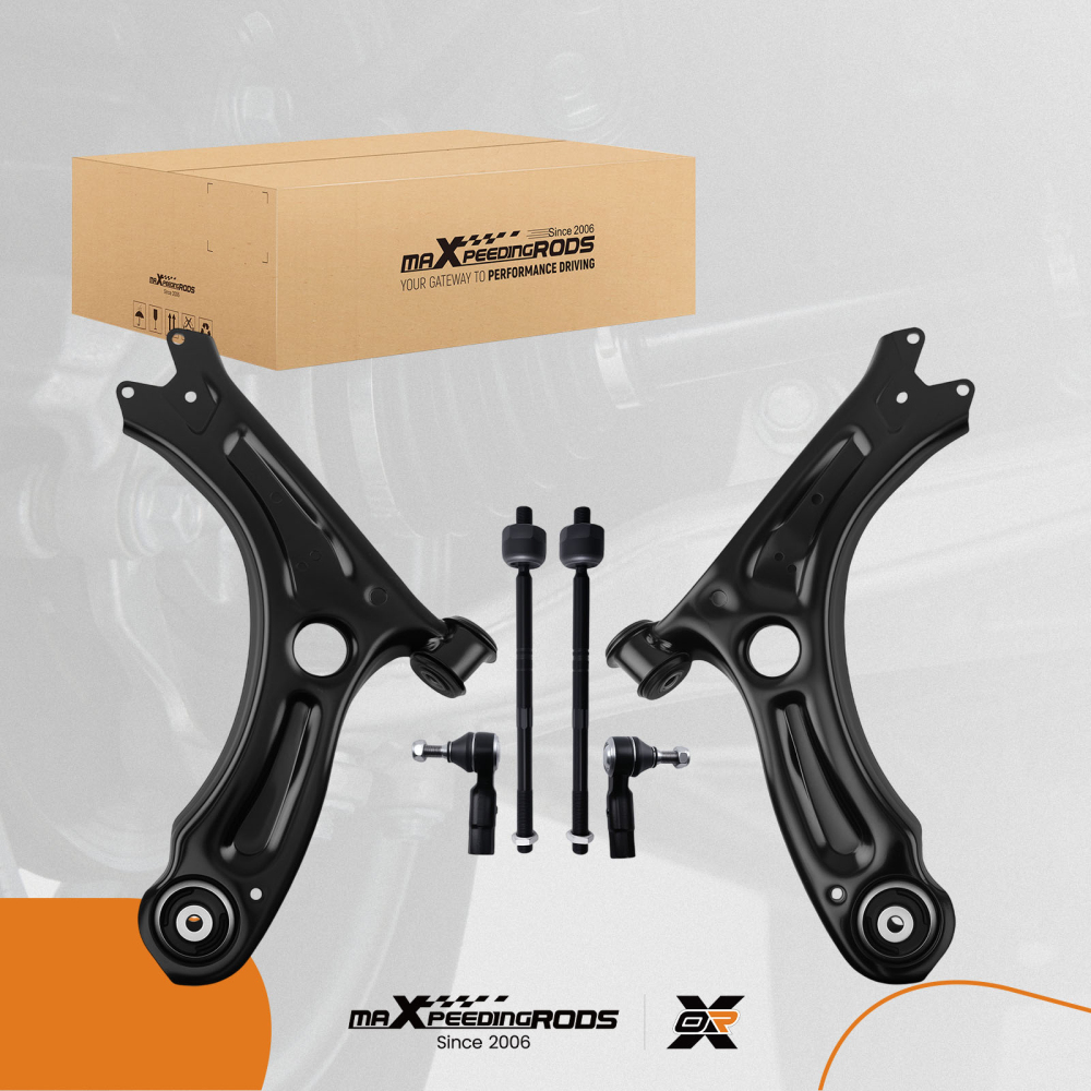 6PC Front Lower Control Arm Ball Joint compatible for Volkswagen Jetta 2011-2018 RK621950