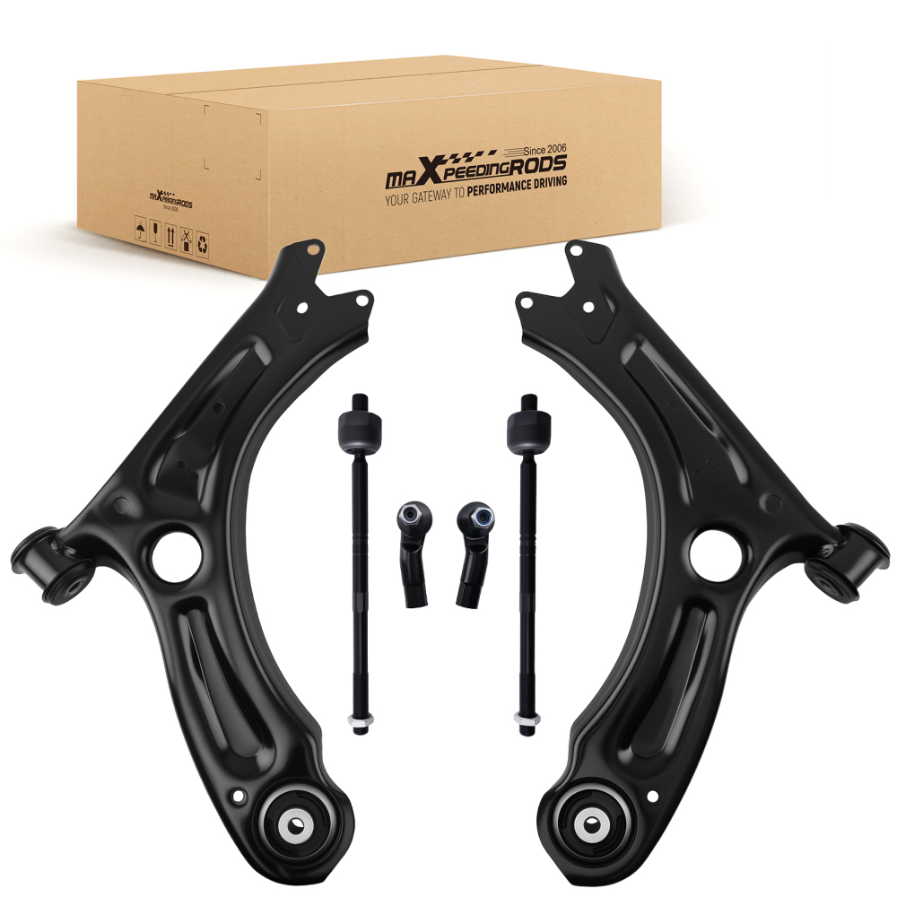 6PC Front Lower Control Arm Ball Joint compatible for Volkswagen Jetta 2011-2018 RK621950