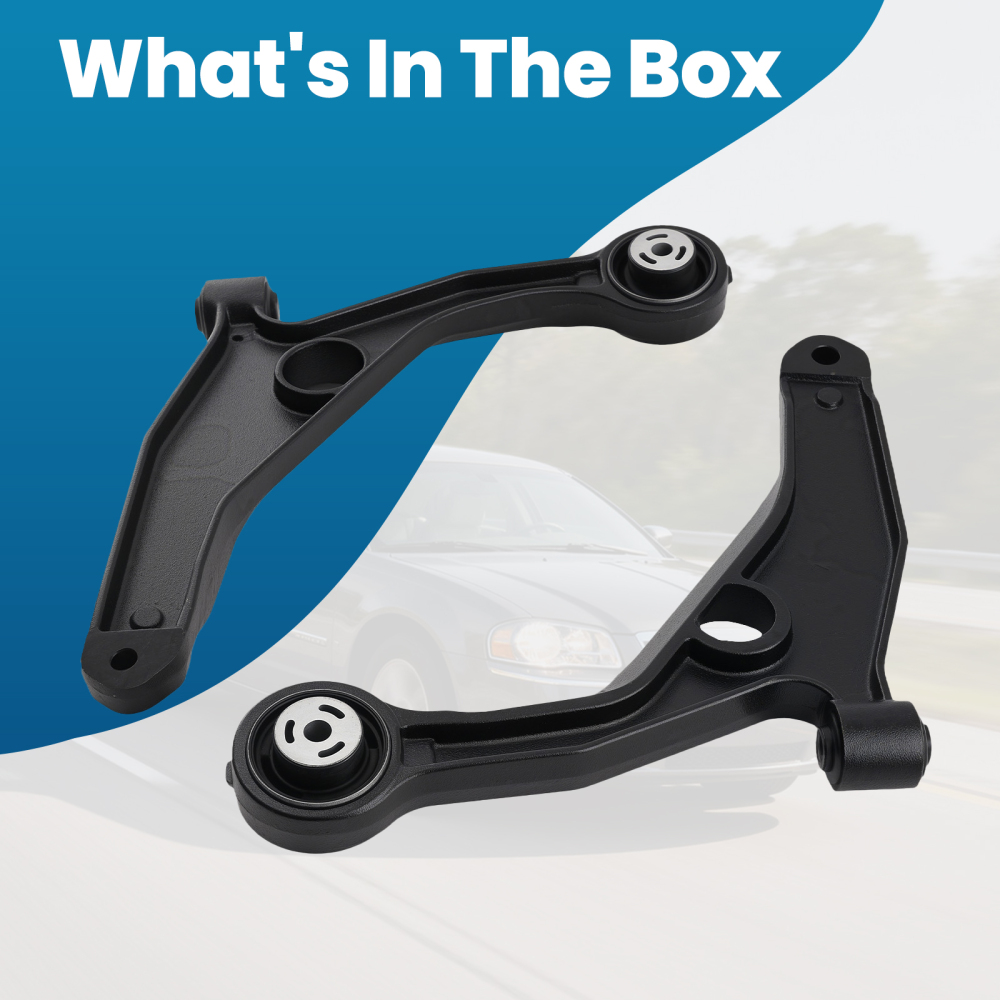 Front LHRH Lower Control Arm compatible for Chrysler 200 Sebring compatible for Dodge Avenger Journey