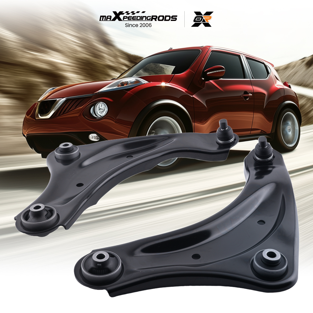 2PCS FRONT LOWER SUSPENSION WISHBONE CONTROL ARMS SET LR compatible for NISSAN JUKE 10-17