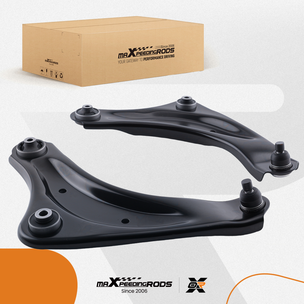 2PCS FRONT LOWER SUSPENSION WISHBONE CONTROL ARMS SET LR compatible for NISSAN JUKE 10-17