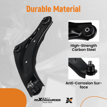 Front Lower Control Arm Ball Joint Assembly Left compatible for Nissan Juke Leaf 2011-2017