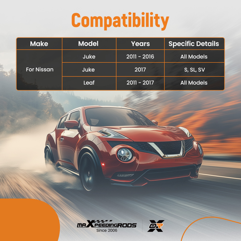 Front Lower Control Arm Ball Joint Assembly Left compatible for Nissan Juke Leaf 2011-2017