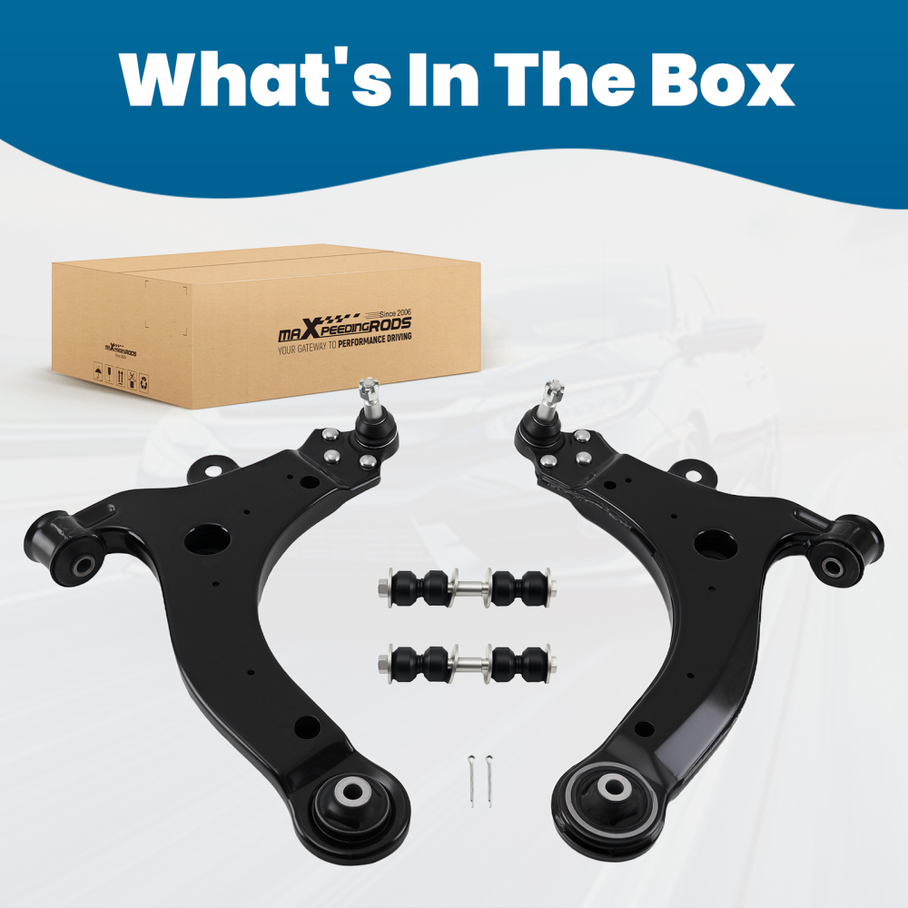 Front Lower Control Arms Sway Bars compatible for Chevy Impala compatible for Lacrosse Century Grand Prix