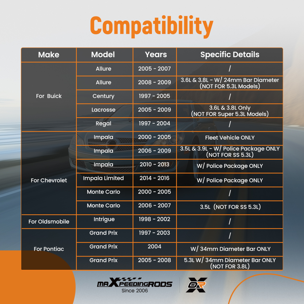 10x Front lower Control Arms Tie Rod compatible for Chevy Impala compatible for Monte Carlo Buick Allure