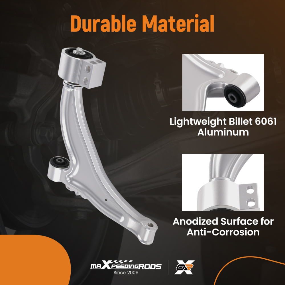 Front Left Lower Control Arm For 2010-2016 compatible for Buick Lacrosse Regal Allure