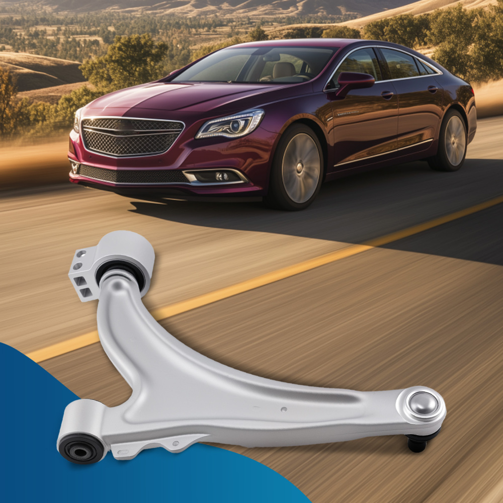 Front RH Side Lower Control Arm and Ball Joint compatible for Buick LaCrosse 2010 - 2016