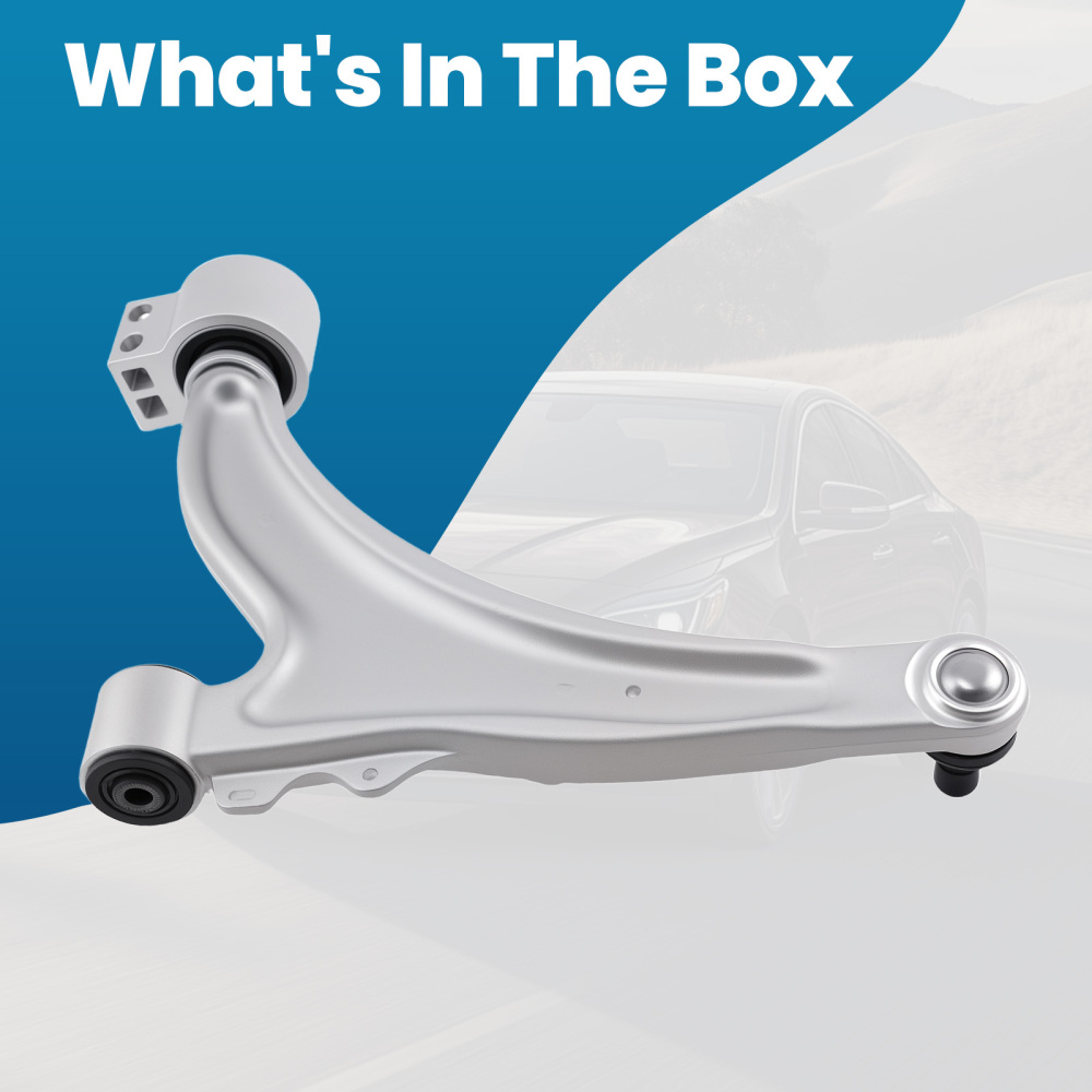 Front RH Side Lower Control Arm and Ball Joint compatible for Buick LaCrosse 2010 - 2016