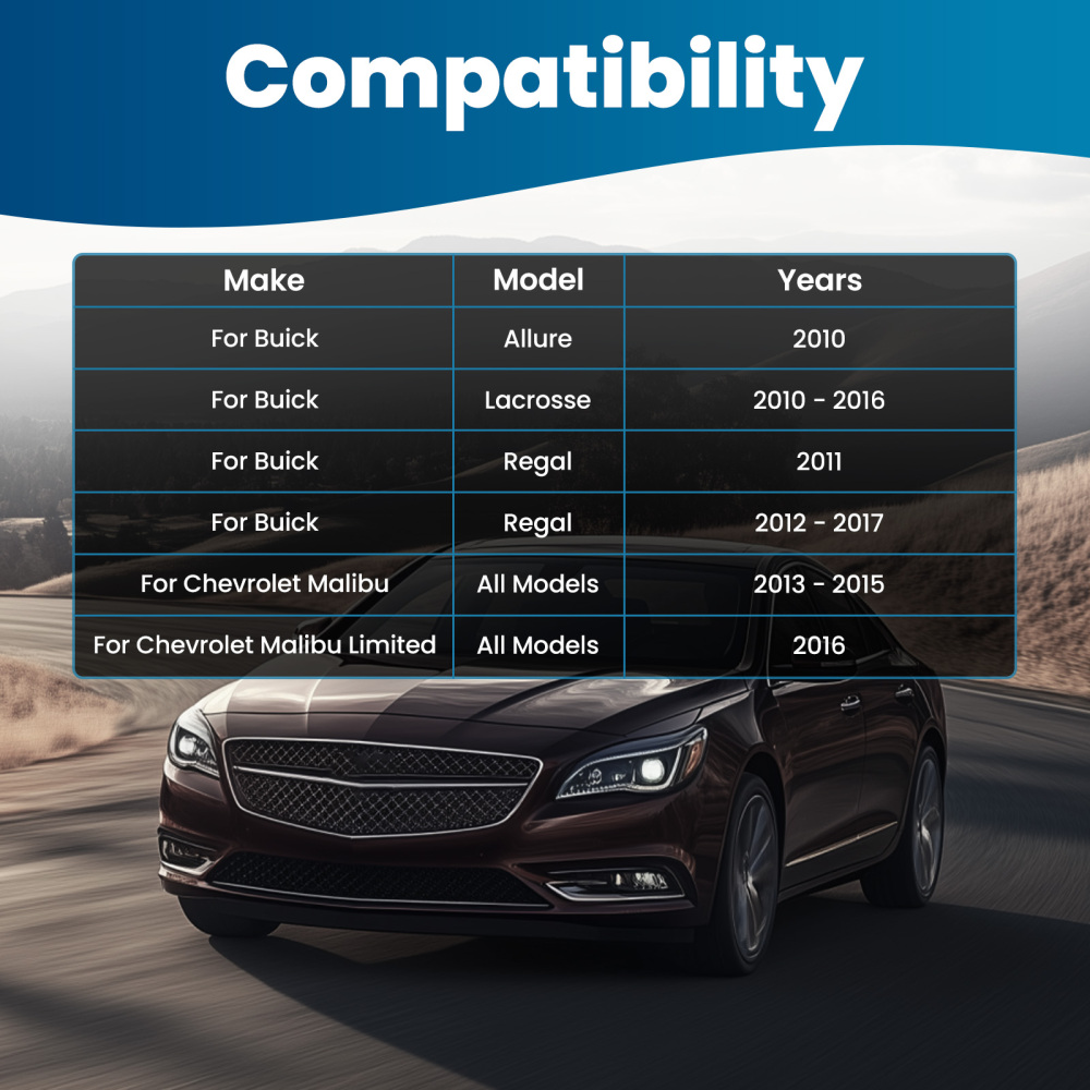 Front RH Side Lower Control Arm and Ball Joint compatible for Buick LaCrosse 2010 - 2016