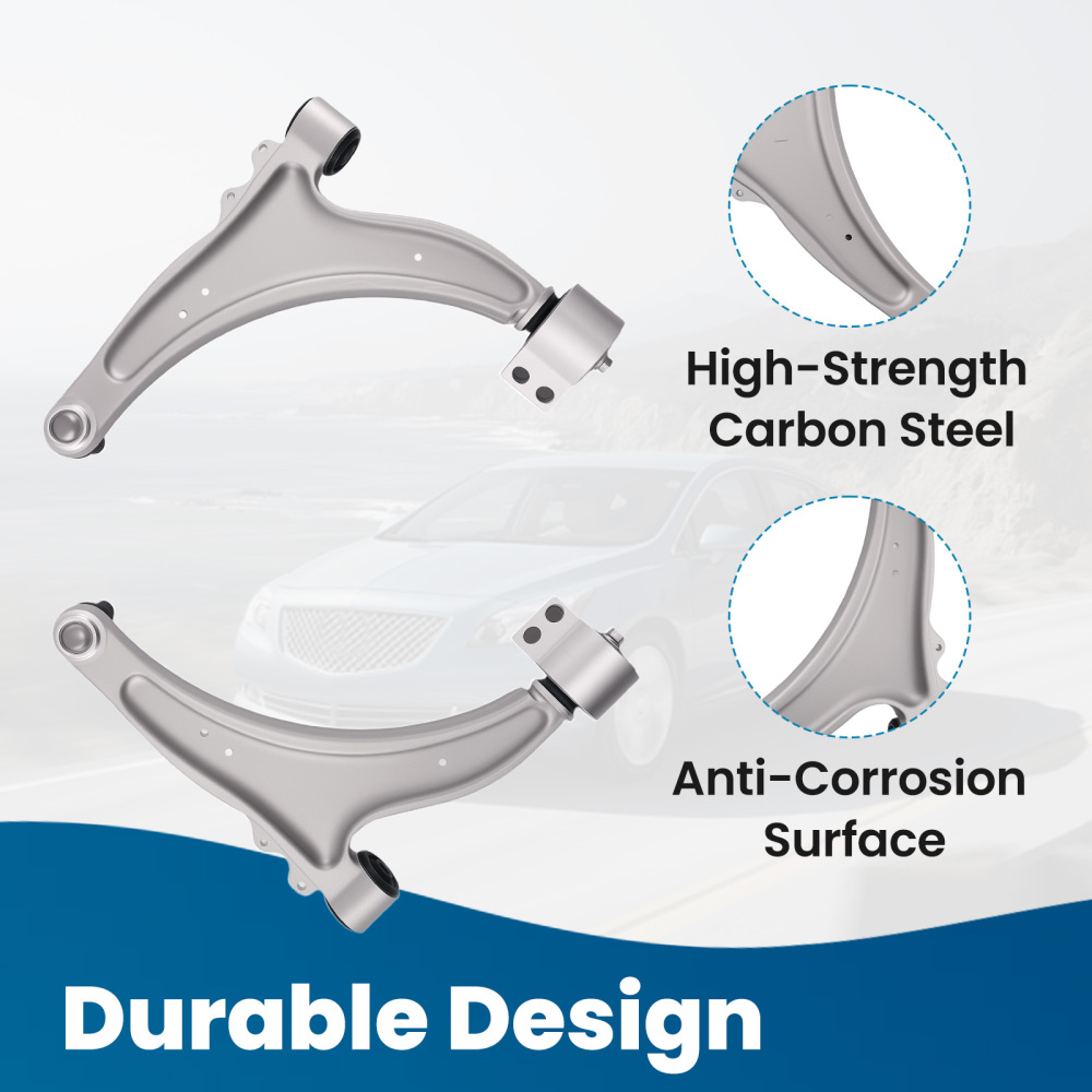 4pcs Front Control Arms w/Ball Joint Suspension Kit for 2013-2015 compatible for Chevy Malibu