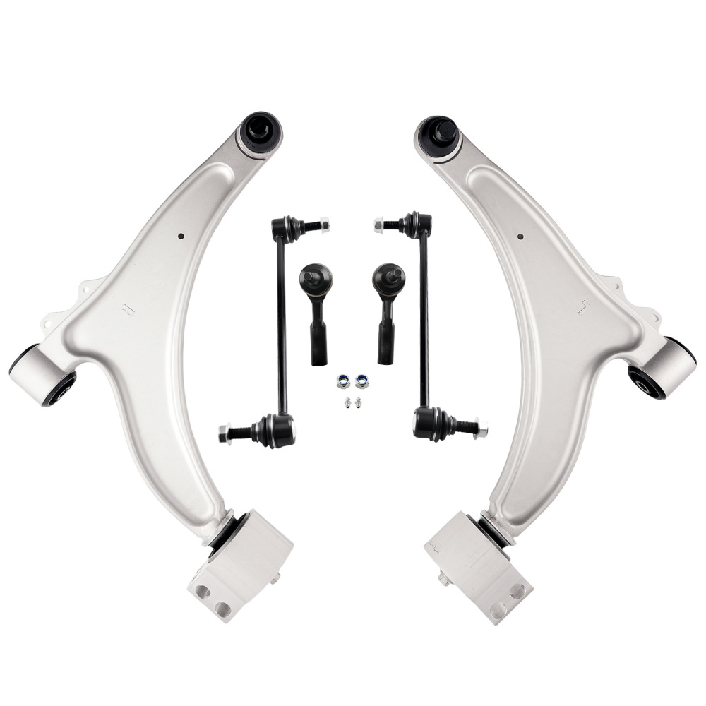 Front Lower Control Arms Sway Bar Tie Rods For 2013-2016 compatible for Buick Lacrosse Regal