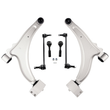 Front Lower Control Arms Sway Bar Tie Rods For 2013-2016 compatible for Buick Lacrosse Regal