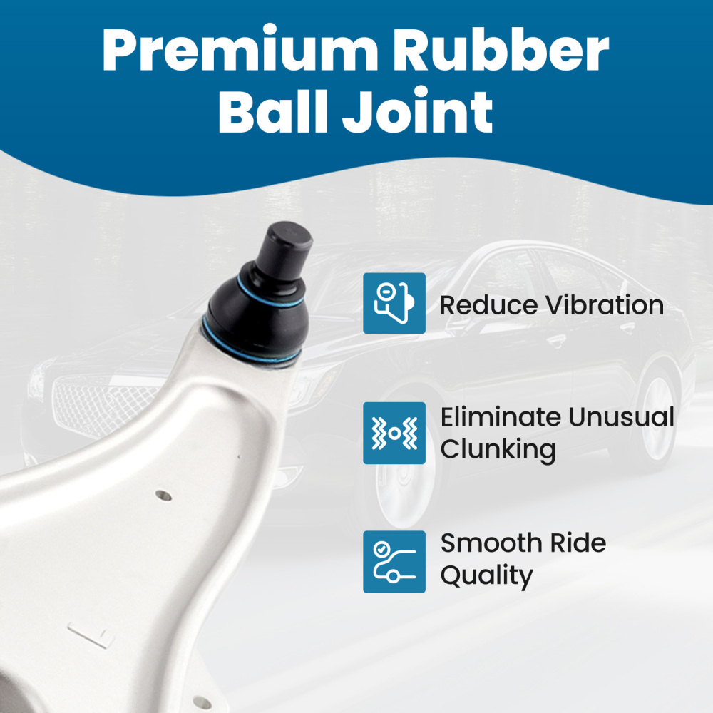 Front Lower Control Arms Sway Bar Tie Rods For 2013-2016 compatible for Buick Lacrosse Regal