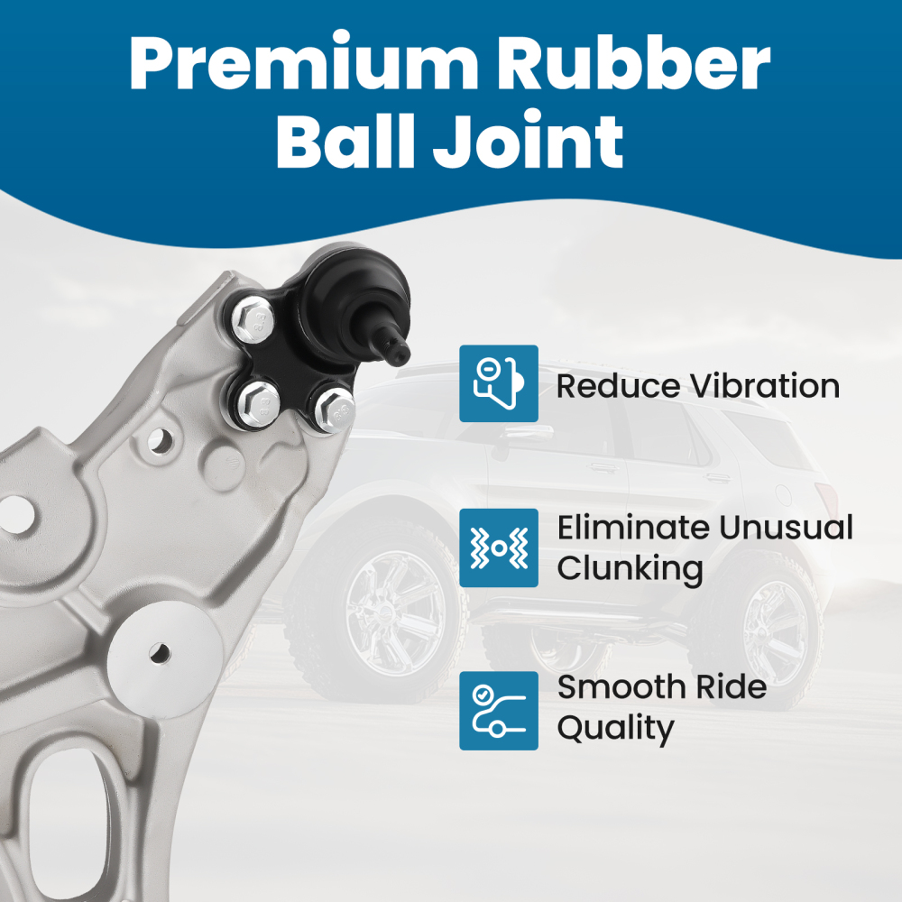 Front Suspension Lower Control Arms Sway Bar for 2000-2005 compatible for Buick LeSabre Aurora