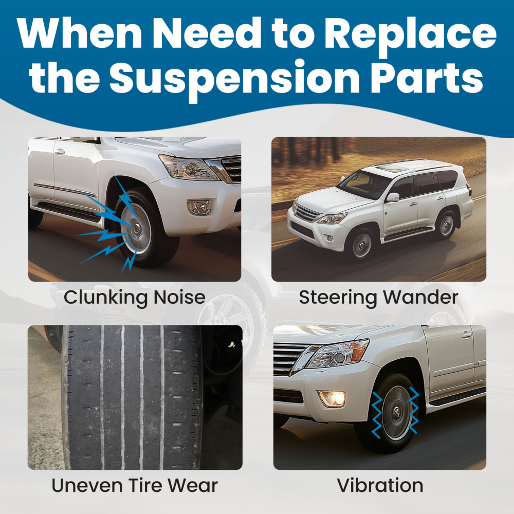 Complete Suspension Control Arm Kit compatible for Toyota 4Runner Lexus GX470 03-09 K620064