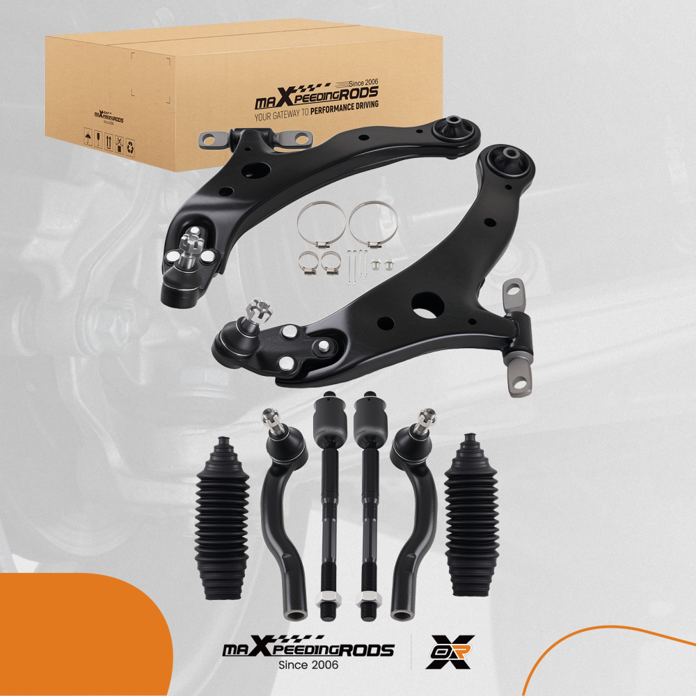 maXpeedingrods 8Pcs Suspension Kit Compatible For Toyota Camry 2007-2011 Japan Built