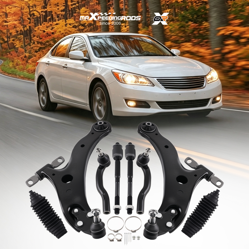 maXpeedingrods 8Pcs Suspension Kit Compatible For Toyota Camry 2007-2011 Japan Built
