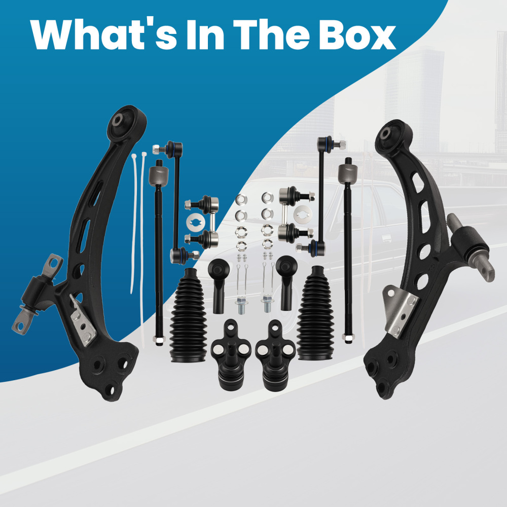 14x Lower Front Control Arms compatible for Lexus ES300 compatible for Toyota Camry 1992-96 Avalon 1995-96