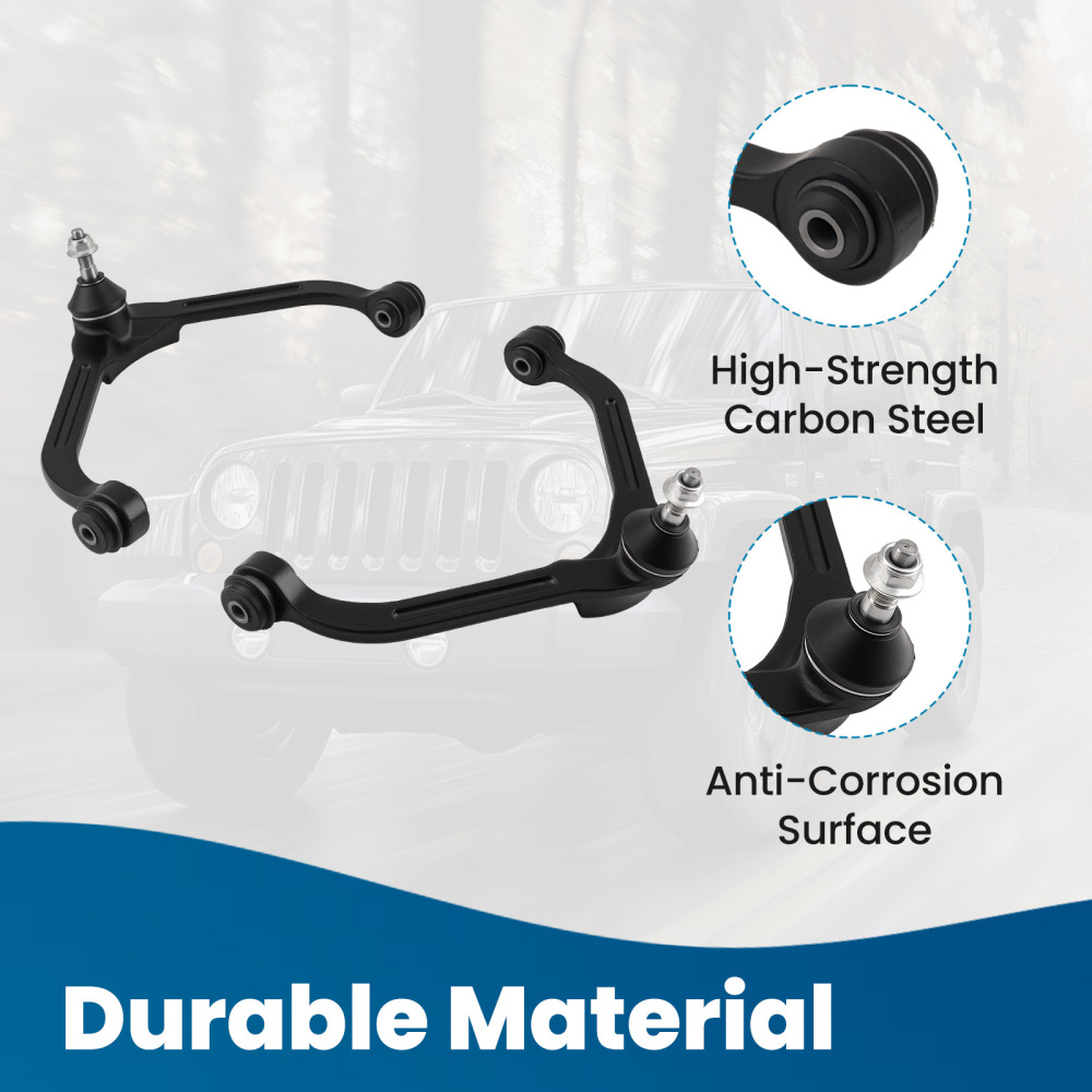 Front Upper Control Arm Ball Joint Inner Outer Tie Rod compatible for Jeep Liberty 02-2004