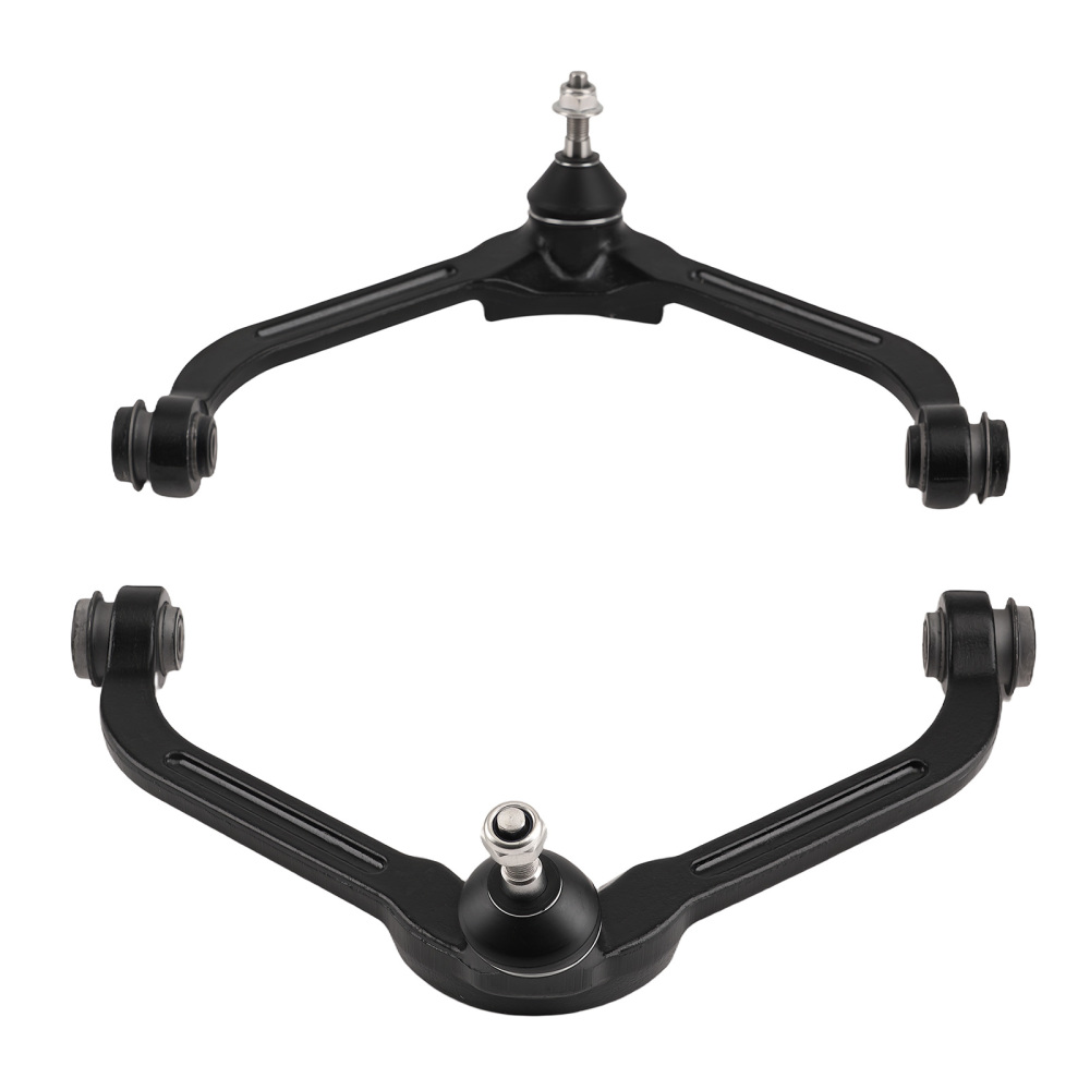 8pc Front Upper Control Arms + Tie Rods + Sway Bars compatible for Jeep Liberty 2005 - 2007