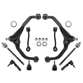 Front Upper Control Armd Ball Joint Tie Rod compatible for Dodge Nitro compatible for Jeep Liberty 2007-12