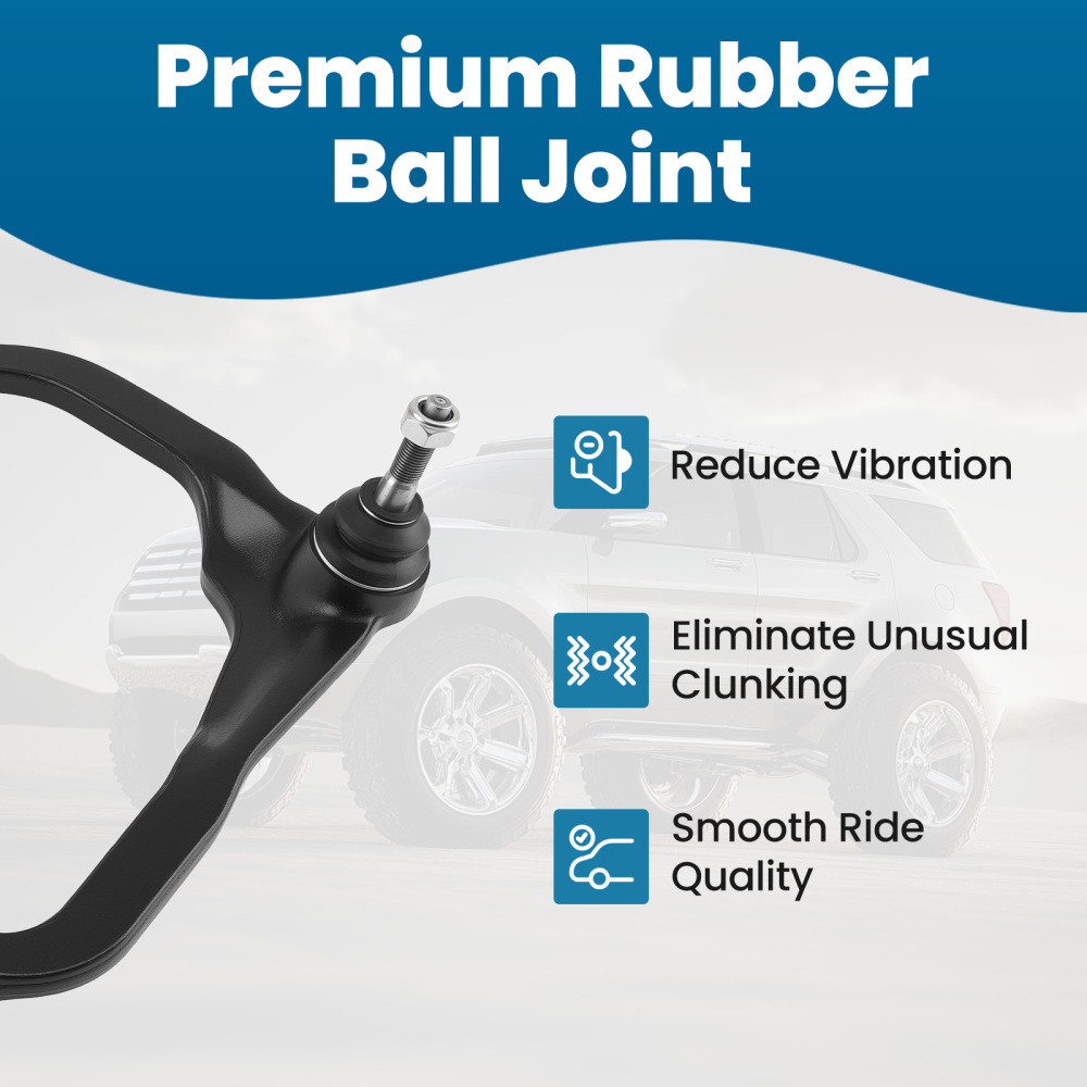 Front Upper Control Armd Ball Joint Tie Rod compatible for Dodge Nitro compatible for Jeep Liberty 2007-12