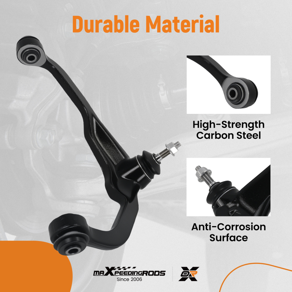 Front Right Upper Control Arm W/ Ball Joint compatible for Dodge Nitro compatible for Jeep Liberty