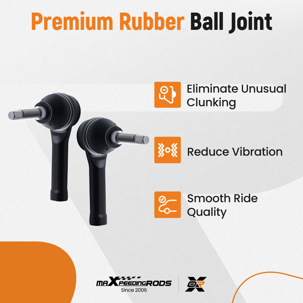 8pc Front Upper Lower Control Arm for F-150 2005-2008 w/ Tie Rod Sway Bar K80306