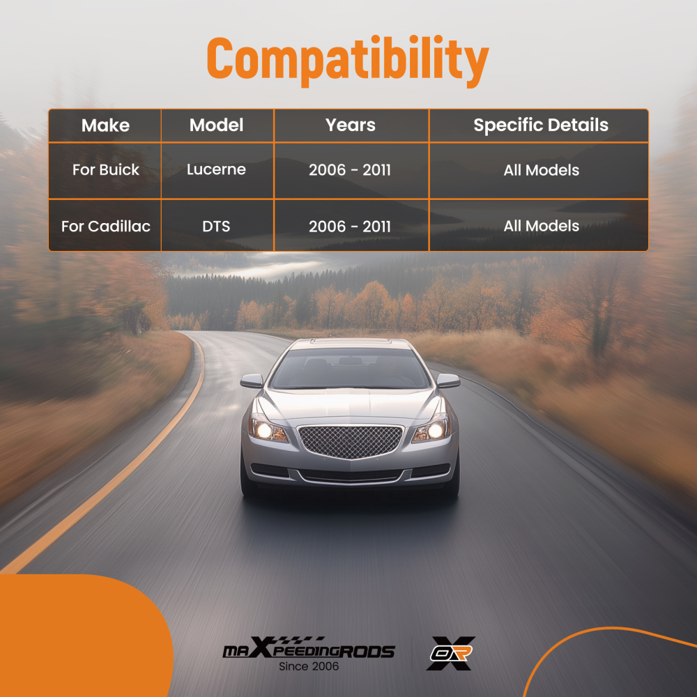 Front Lower Control Arm Kit InnerOuter Tie Rods compatible for Buick Lucerne 2006 - 2011