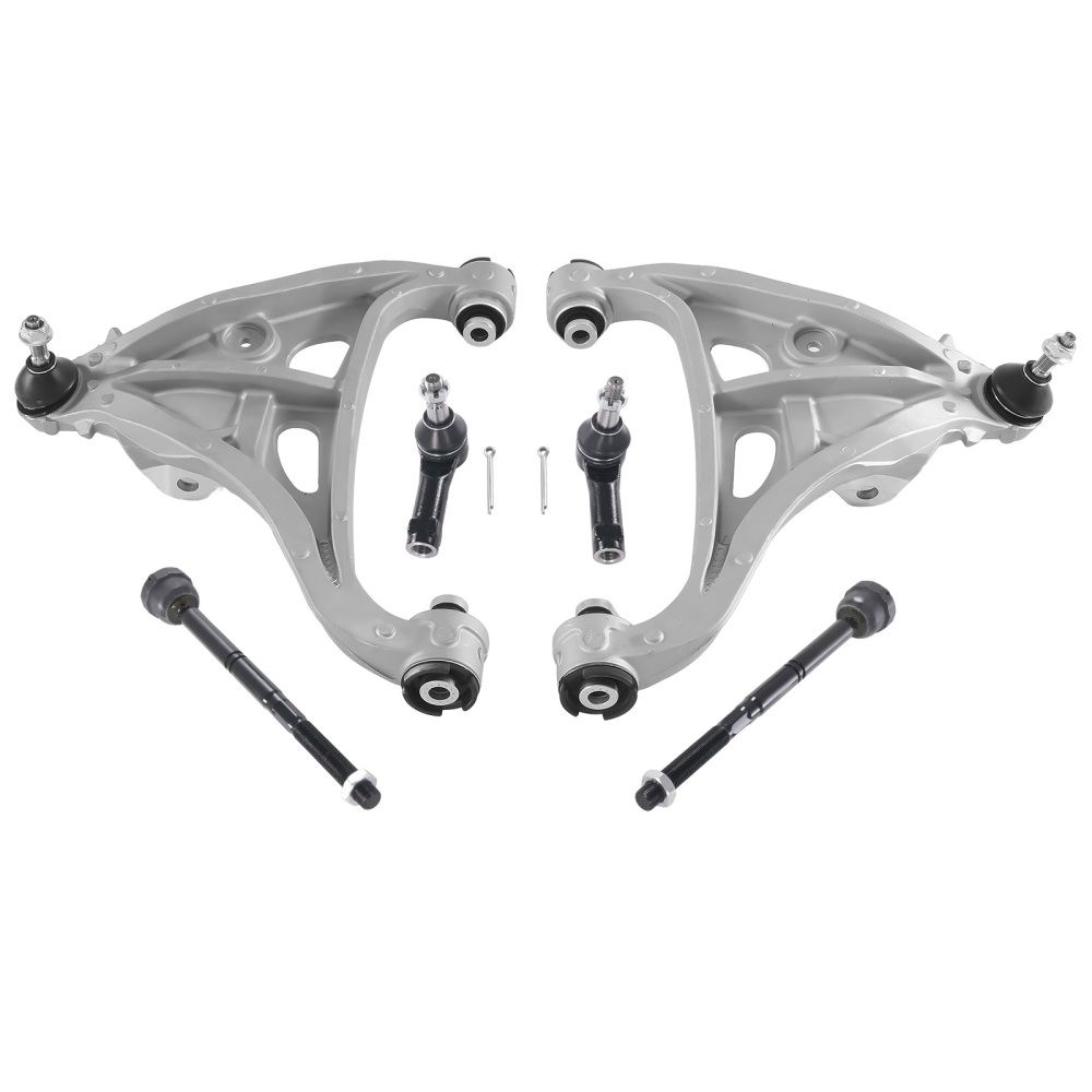 6x Lower Control Arms Tie Rod compatible for Ford F-150 MARK LT 2004-2008 Ball Joint K80401