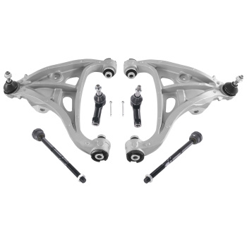 6x Lower Control Arms Tie Rod compatible for Ford F-150 MARK LT 2004-2008 Ball Joint K80401