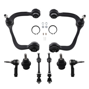 Front Upper Control Arm Ball Joints Sway Bar Tie Rod compatible for FORD F-150 4WD 2005-08