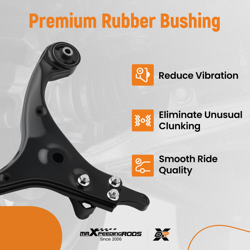 4PC Front Lower Driver Passenger Control Arms compatible for KIA Rondo Optima 2007-2012