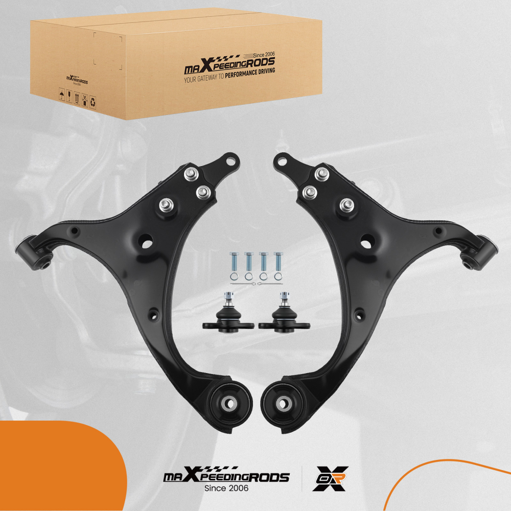 4PC Front Lower Driver Passenger Control Arms compatible for KIA Rondo Optima 2007-2012