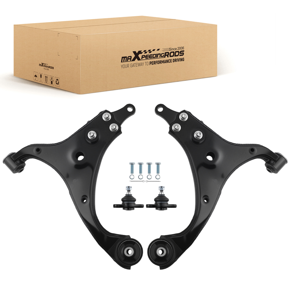 4PC Front Lower Driver Passenger Control Arms compatible for KIA Rondo Optima 2007-2012